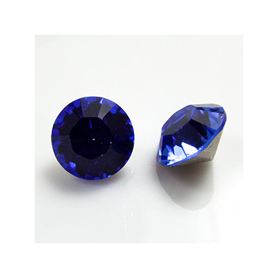 Cabochon rond SS39 8mm Sapphire (x1)
