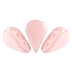 PERLES EN VERRE AMOS® PAR PUCA® 5X8 MM LIGHT PINK OPAL LUSTER