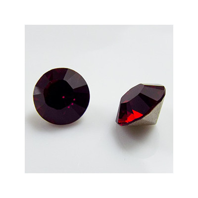 Cabochon rond SS39 8mm Ruby (x1)