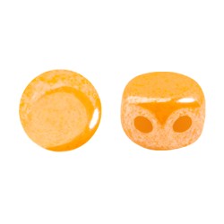 Perles Kalos® par Puca® 4x3mm Frost Tangerine Luster (5gr)