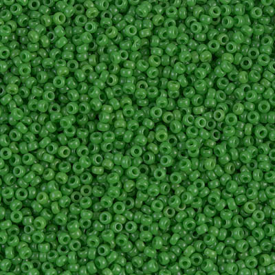 R15-0411 Rocailles 15/0 Opaque Green (x 5gr) R15-0411 Rocailles 15/0 Opaque Green (x 5gr)