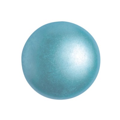 Cabochon Verre 18mm Pastel Aqua