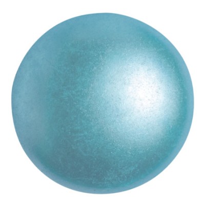 Cabochon Verre 25mm Pastel Aqua