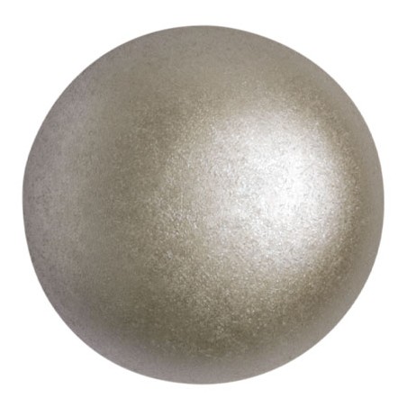 Cabochon Verre 25mm Pastel Light Brown Coco