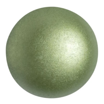 Cabochon Verre 25mm Pastel Olivine