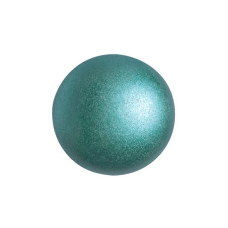Cabochon Verre 14mm Pastel Emerald