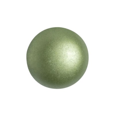 Cabochon Verre 14mm Pastel Olivine