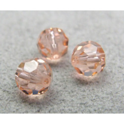 Perle ronde en cristal Swarovski 5000 6mm Light Peach (x10)