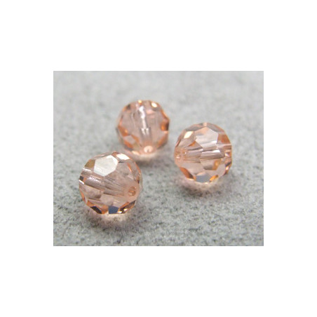 Perle ronde en cristal Swarovski 5000 6mm Light Peach (x10)