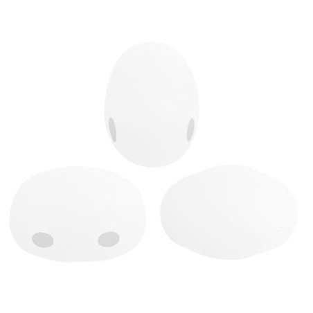 Samos® par Puca® 5x7mm Opaque White Mat