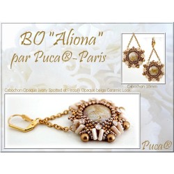 Kit Boucles d'oreille et Pendentif "Aliona" par Puca®