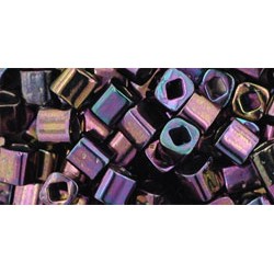 Cubes TOHO 4mm Metallic Iris Purple Ref 85 (x10gr)