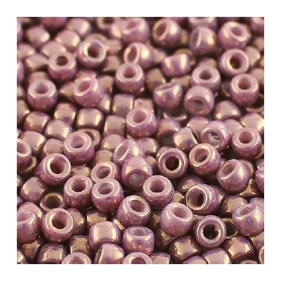 Rocailles Matubo® 8/0 Opaque Mix Violet Gold Ceramic Look 03000/14496 (x10gr)