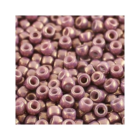 Rocailles Matubo® 8/0 Opaque Mix Violet Gold Ceramic Look 03000/14496 (x10gr)