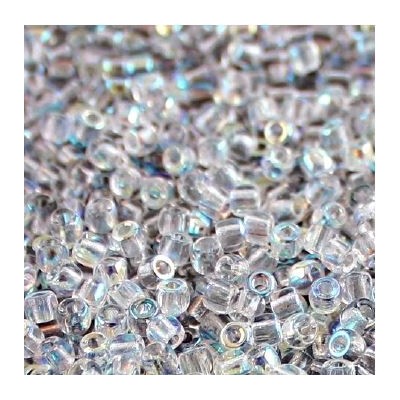 Rocailles Matubo® 8/0 Crystal AB 00030/28701 (x10gr)