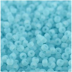 Rocailles Matubo 7/0 Aquamarine Opal Luster 61000/14400 (x10gr)