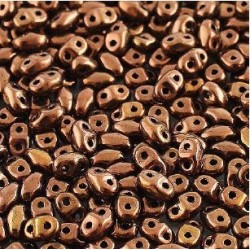 Matubo® MiniDuo® 2x4mm Dark Bronze 23980/14415 (x10gr)