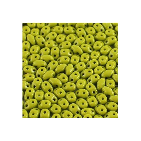 Matubo® MiniDuo® 2x4mm Opaque Olivine 53410 (x10gr)