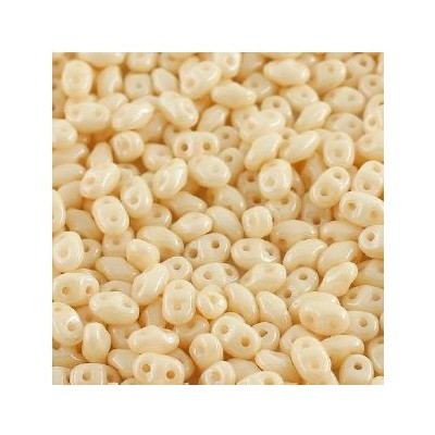 Matubo® MiniDuo® 2x4mm Opaque Beige Ceramic Look (Luster Champagne) 03000-14413 (x10gr) Matubo® MiniDuo® 2x4mm Opaque Beige Ceramic Look (Luster Champagne) 03000-14413 (x10gr)