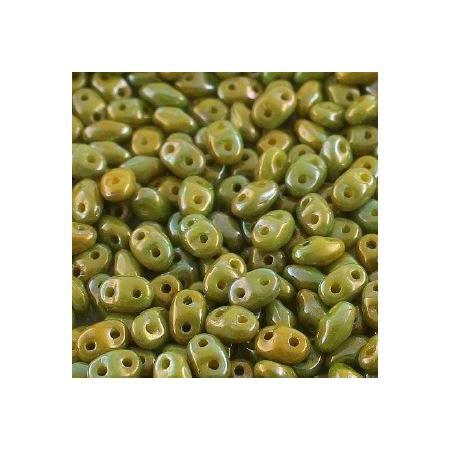 Matubo® MiniDuo® 2x4mm Nebula Opaque Yellow 83120-15001 (x10gr)