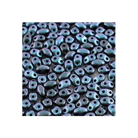 Matubo® MiniDuo® 2x4mm Polychrome Indigo Orchid 23950-94105 (x10gr)