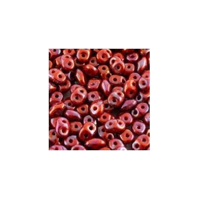 Matubo® MiniDuo® 2x4mm Opaque Red Nebula 93200-15001 (x10gr)