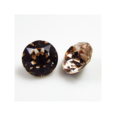 Cabochon rond SS39 8mm Crystal Golden Shadow (x1)