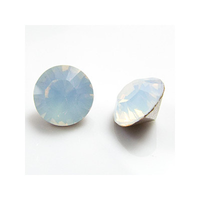 Cabochon rond SS39 8mm White Opal (x1)