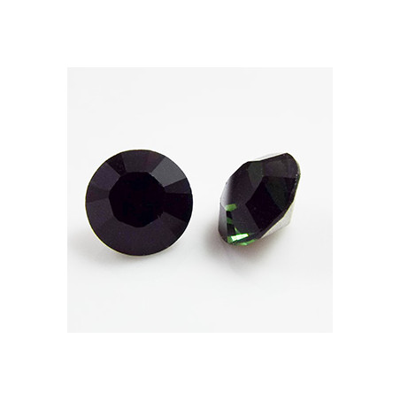 Cabochon rond SS39 8mm Turmaline (x1)