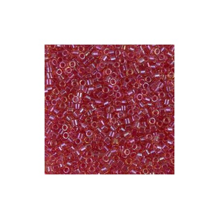 DBM-0062 Delicas 10/0 Lined Light Cranberry AB (x5gr)