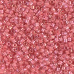 DBM-0070 Delicas 10/0 Lined Rose Pink AB (x5gr)
