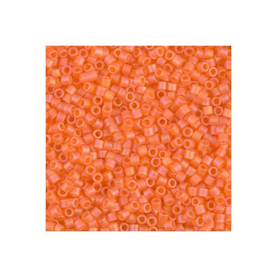 DBM-0855 Delicas 10/0 Mat Transparent Orange AB (R138FR) (x5gr)