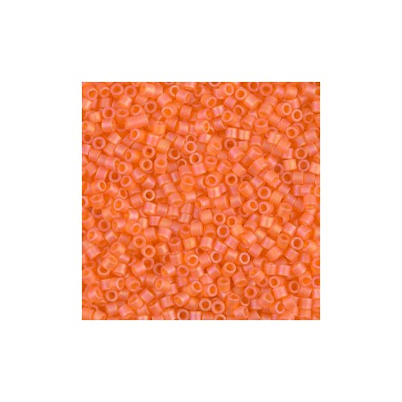 DBM-0855 Delicas 10/0 Mat Transparent Orange AB (R138FR) (x5gr)