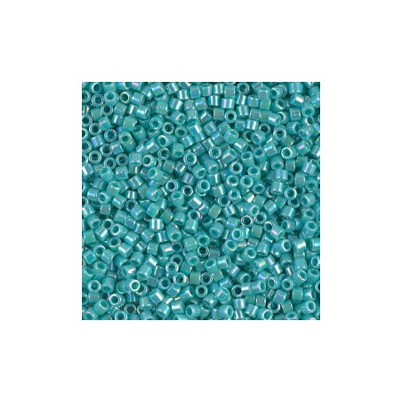 DBM-0166 Delicas 10/0 Opaque Turquoise Green AB (R481) (x5gr)