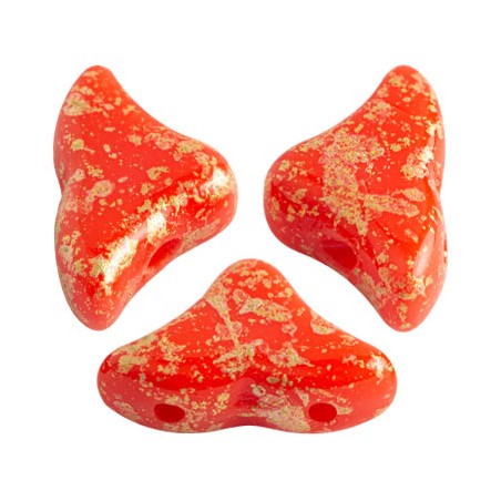 Hélios® par Puca® 5x7mm Opaque Light Coral Splash (x5gr)