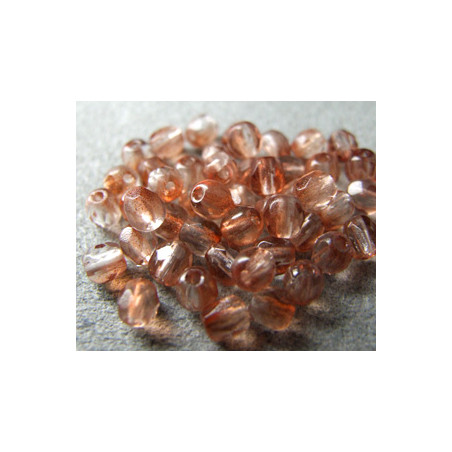 Facettes de Bohême 4mm Copper (x50)