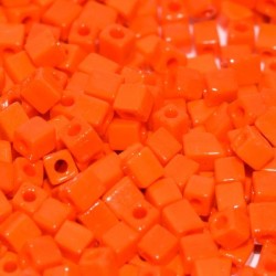 Cubes 3mm SB3-406 Opaque Orange (x10gr)