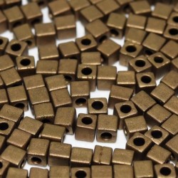 Cubes 3mm SB3-2006 Metallic Dark Bronze Mat (x10gr)