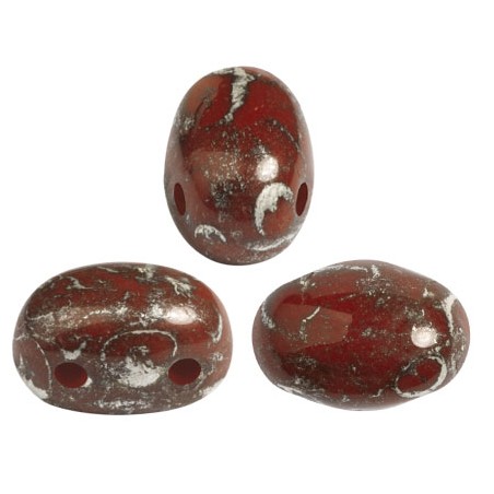 Samos® par Puca® 5x7mm Opaque Burnt Sienna New Picasso (x5gr)