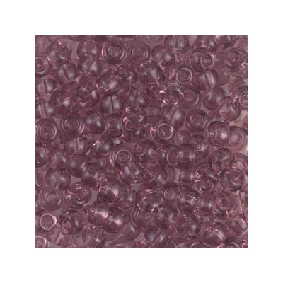 R6-0142 Rocailles 6/0 Transparent Smoky Amethyst (DB711) (x10gr)