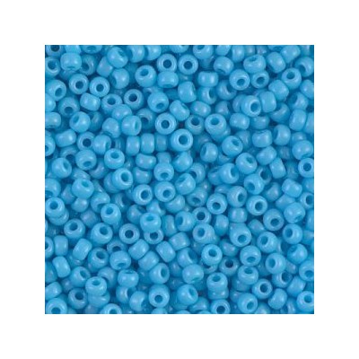 R8-0413 Rocailles 8/0 Miyuki Opaque Turquoise Blue (DB725) (x10gr)