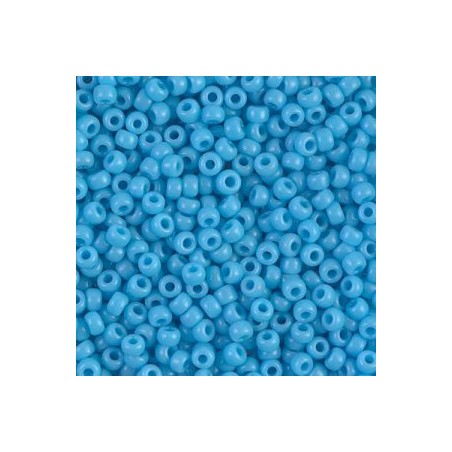 R8-0413 Rocailles 8/0 Miyuki Opaque Turquoise Blue (DB725) (x10gr)