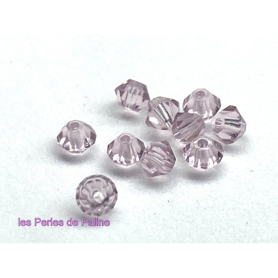 Toupies 3mm Light Amethyst - réf.5301 (x20) Toupies 3mm Light Amethyst - réf.5301 (x20)