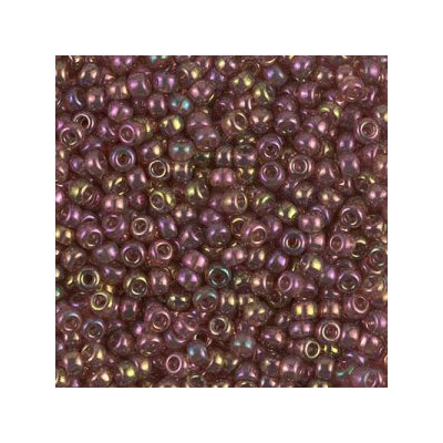 R8-0301 Rocailles 8/0 Miyuki Dark Topaz Rainbow Gold Luster (DB103) (x10gr)