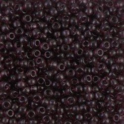 R8-0153 Rocailles 8/0 Miyuki Dark Smoky Amethyst (DB1104) (x10gr)