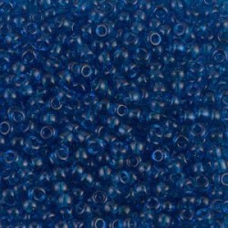 R8-0149 Rocailles 8/0 Miyuki Capri Blue Transparent (DB714) (x10gr)