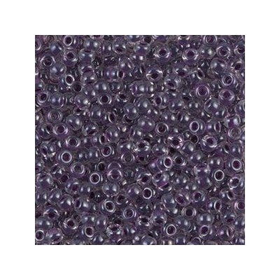 R8-0223 Rocailles 8/0 Miyuki Grape Lined Crystal (x10gr)