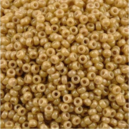 R11-1461L Rocailles 11/0 Greige Opaque Luster (x10gr)