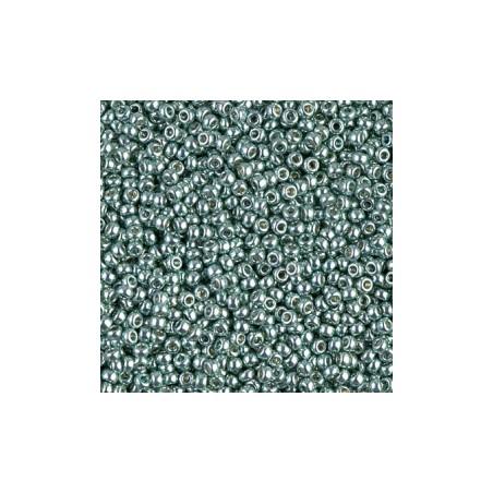 R11-4216 Rocailles 11/0 Duracoat Galvanized Dark Sea Foam (x10gr)