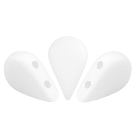 Amos® par Puca® 5x8mm Opaque White Mat (x5gr)